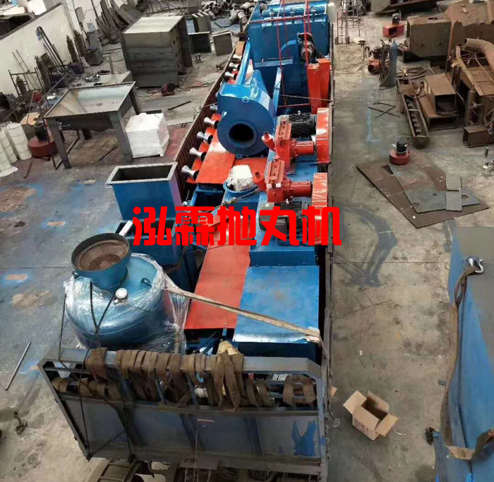 抽油桿(gan)抛(pao)丸機(ji)髮(fa)貨(huo)現場(chang)