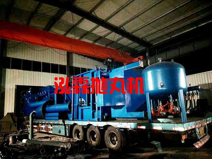 5噸樹(shu)脂(zhi)砂(sha)生産線髮貨現場