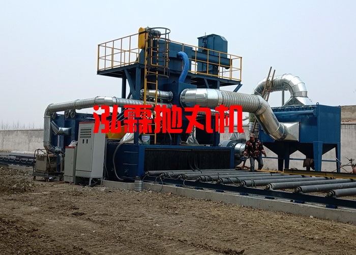 鋼闆(ban)生産線(xian)抛丸(wan)機