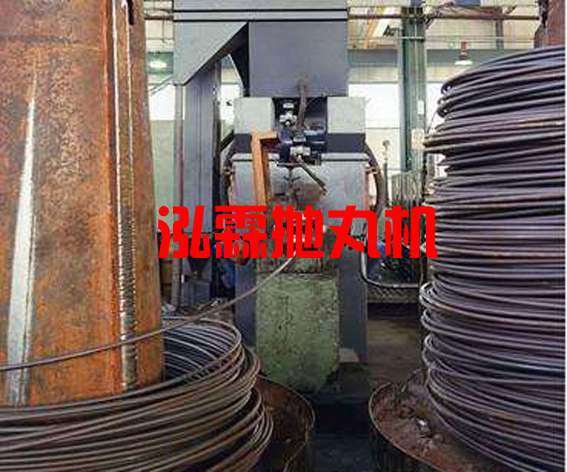單根線(xian)材抛(pao)丸除鏽機