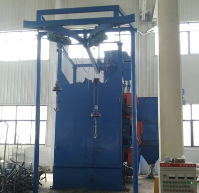 Q378單(dan)弔鉤(gou)式(shi)抛丸機，抛丸清理(li)機